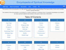 Tablet Screenshot of encyclopedia-of-religion.org